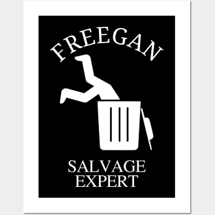 Freegan Salvage Expert Posters and Art